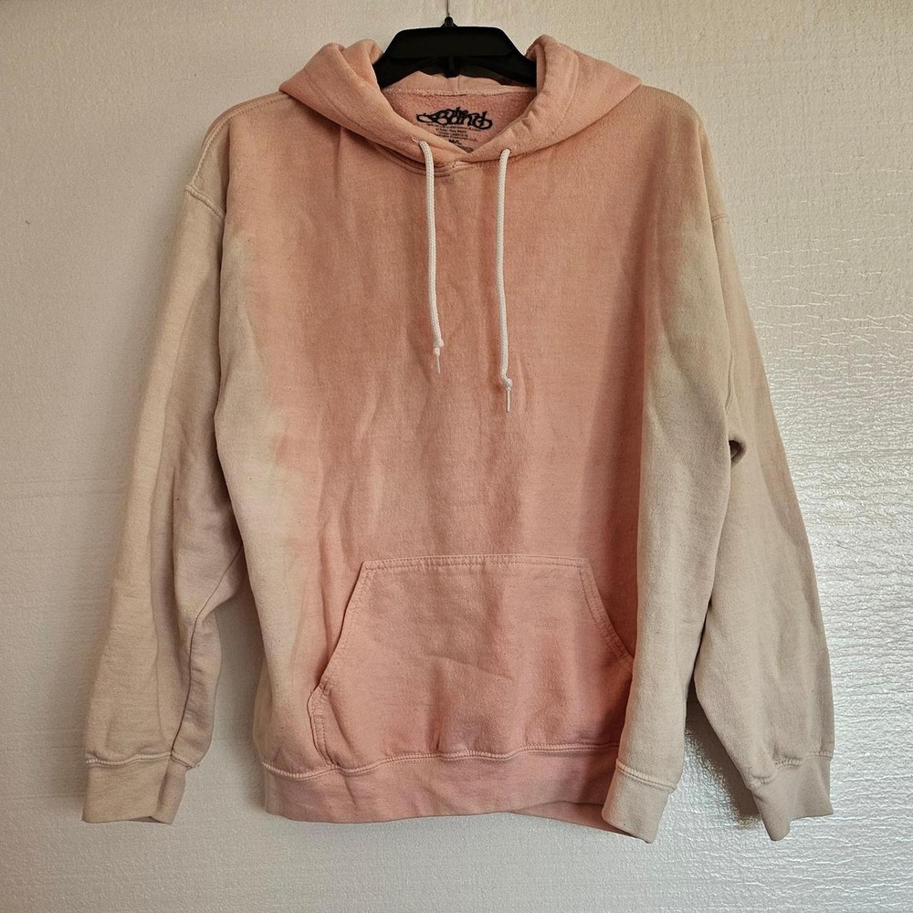 The Band Pink Tie-Dye Cotton & Polyester Hoodie